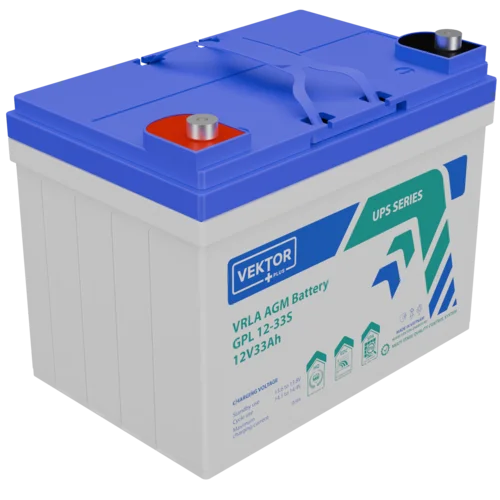 Аккумуляторная батарея VEKTOR BATTERY GPL 12-33S
